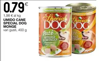 Coop UMIDO CANE SPECIAL DOG MONGE vari gusti, 400 g offerta