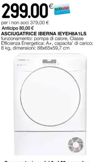 ASCIUGATRICE IBERNA IEYEH8A1LS