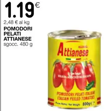 Coop POMODORI PELATI ATTIANESE sgocc. 480 g offerta