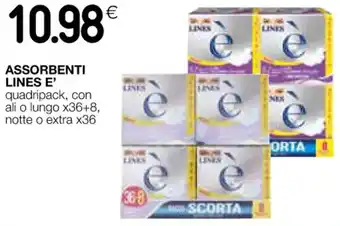 Coop ASSORBENTI LINES E' offerta