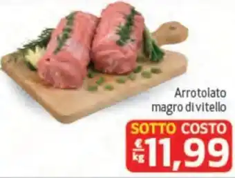 Spak Supermercati Arrotolato magro di vitello offerta