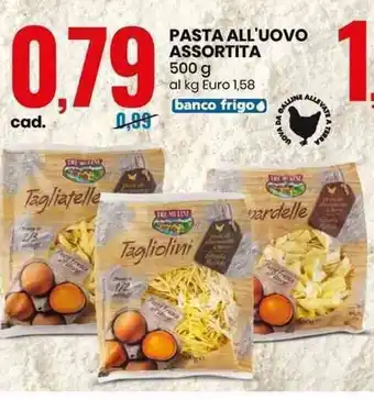 Eurospin Pasta All'Uovo Assortita 500g offerta
