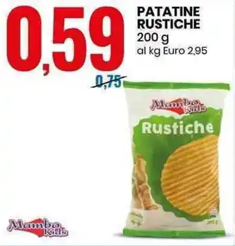 Eurospin Patatine Rustiche 200g offerta