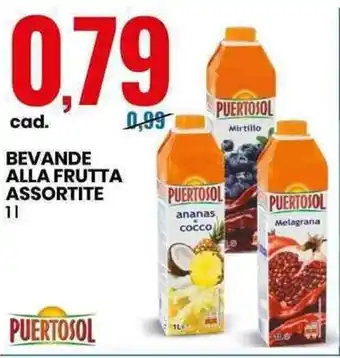 Eurospin Bevande Alla Frutta Assortite 1l offerta