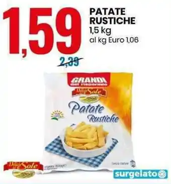Eurospin Patate Rustiche 1,5kg offerta