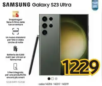 FreeShop SAMSUNG Galaxy S23 Ultra offerta
