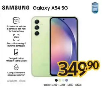 FreeShop SAMSUNG Galaxy A54 5G offerta