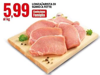 Lonza/Arista di Suino A Fette