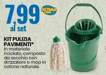 Eurospin Kit Pulizia Pavimenti offerta