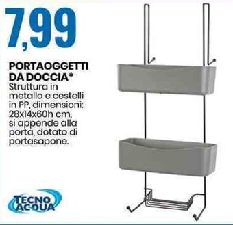 Eurospin Portaoggetti da Doccia offerta