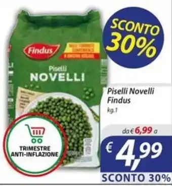 DiMeglio Piselli Novelli Findus kg.1 offerta