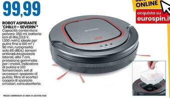 Eurospin Robot Aspirante 'Chill - Severin offerta