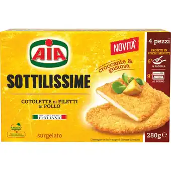 Qui Discount Cotolette sottilissime panate aia 280 gr offerta