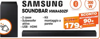 Expert Di Lella Samsung Soundbar HWA450ZF offerta