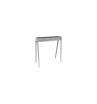 Eurobrico Cuocispiedini milano 80 in acciaio inox, 78,5x32,5x79,5 cm - lisa offerta