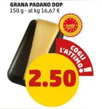 PENNY GRANA PADANO DOP 150 g offerta