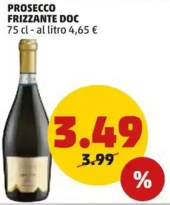 PENNY PROSECCO FRIZZANTE DOC 75 cl offerta