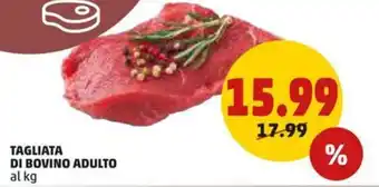 PENNY TAGLIATA DI BOVINO ADULTO offerta