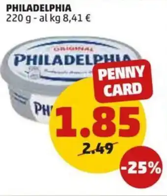 PENNY PHILADELPHIA 220 g offerta
