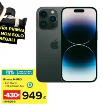 Carrefour Iper Apple - iphone 14 pro offerta