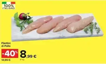 Filettini di pollo
