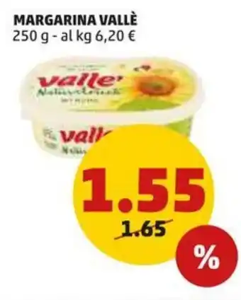 PENNY MARGARINA VALLÈ 250 g offerta
