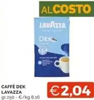 Mercatò Lavazza caffé dek offerta