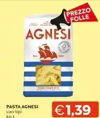 Mercatò Agnesi pasta offerta