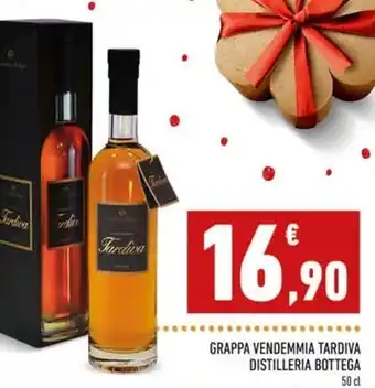 Conad Superstore Bottega - grappa vendemmia tardiva distilleria offerta