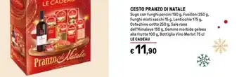 Iper La Grande Le cadeau - cesto pranzo di natale offerta