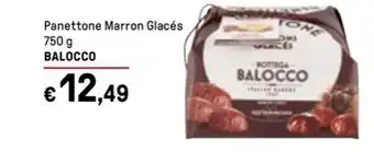 Balocco - panettone marron glacés