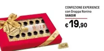 Iper La Grande Vanoir - confezione experience con grappa nonino offerta