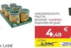 Bimbo Store Hero - omogeneizzato frutta 6x120gr offerta