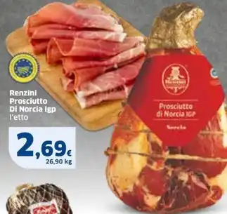 Sigma Prosciutto crudo offerta