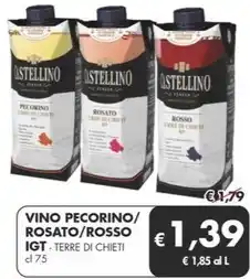 Terre di chieti - vino pecorino/rosato/rosso igt