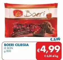 MD Discount Le bon - boeri ciliegia g 800 offerta