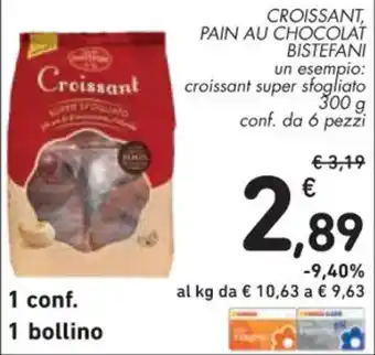 Bistefani - croissant, pain au chocolat 300 g
