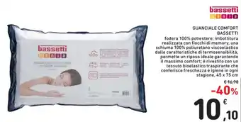 Spazio Conad GUANCIALE COMFORT BASSETTI offerta