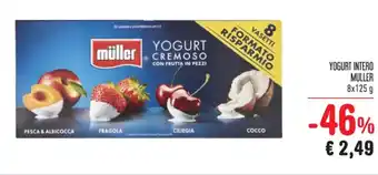 Spazio Conad YOGURT INTERO MULLER 8x125 g offerta