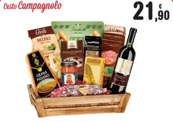 Spazio Conad Cesto Campagnolo offerta