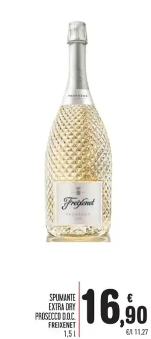 Spazio Conad SPUMANTE EXTRA DRY PROSECCO D.O.C FREIXENET 1,5 l offerta