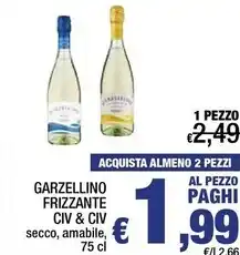 Garzellino frizzante civ&civ