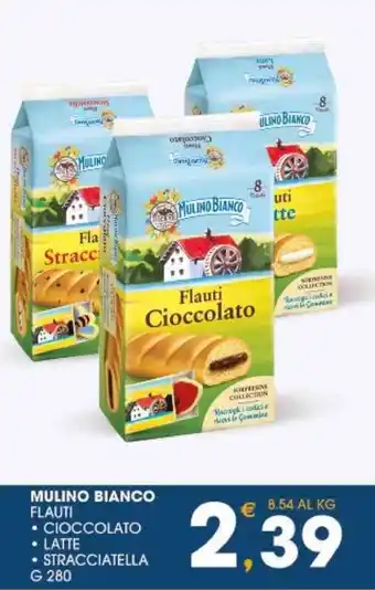 SeBón Supermercati MULINO BIANCO FLAUTI CIOCCOLATO, LATTE G 280 offerta