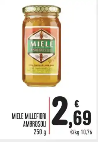 Spazio Conad MIELE MILLEFIORI AMBROSOLI 250 g offerta