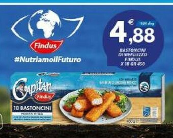 Vivo Supermercati Findus Bastoncini offerta