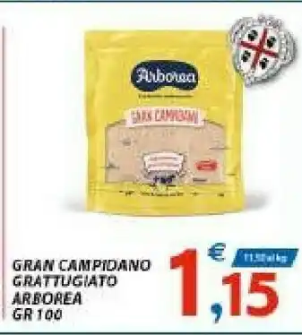 Vivo Supermercati Arborea Formaggio offerta