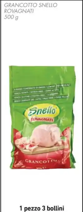 Spazio Conad GRANCOTTO SNELLO ROVAGNATI 500 g offerta