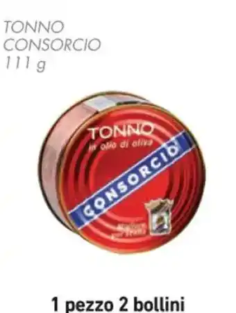 Spazio Conad TONNO CONSORCIO 111 g offerta