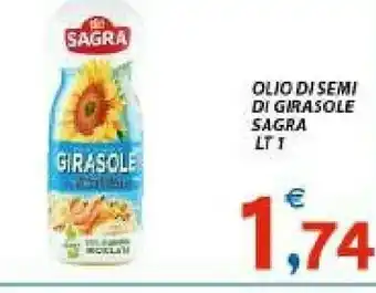 Sagra Olio Di Semi Di Girasole 1000 G(ml)