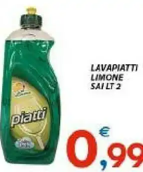 Vivo Supermercati Sai Lavapiatti Limone offerta